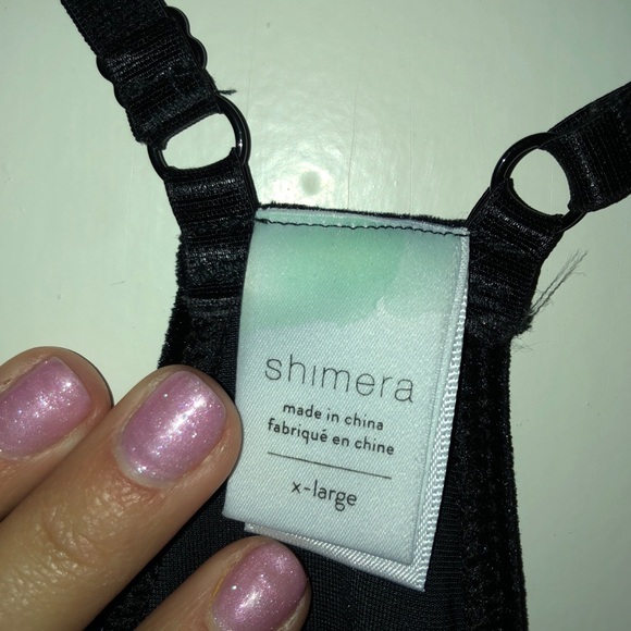 Black velvet body suit - Picture 2 of 3